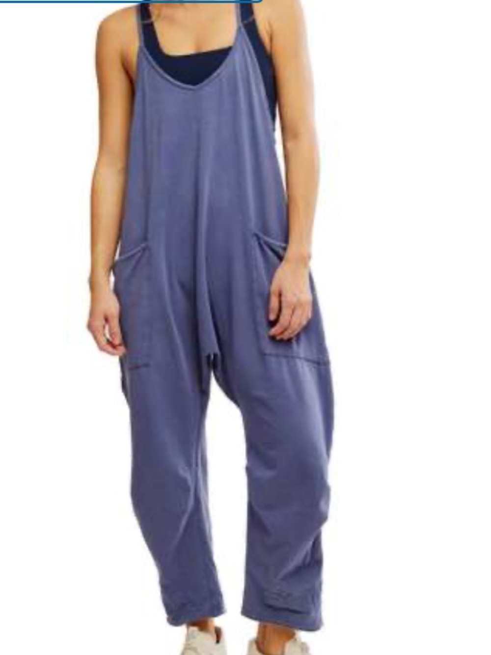 FREE PEOPLE MOVEMENT Hot Shot Onesie in Washed Purple Green Oversized Sz Medium